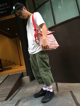 「リレート」｜Yuji　Kamitaniさん（メンズ・172cm）の夏コーディネート
