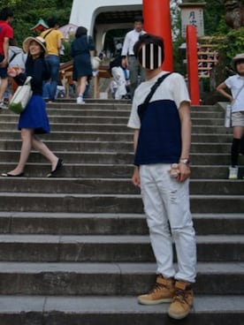 ぴょんきちさん（メンズ・177cm）の夏コーディネート