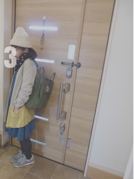 「aiko」｜「アイテム（ニットキャップ/ビーニー）」を使った、mariekkoさん（レディース・155cm）の冬コーディネート