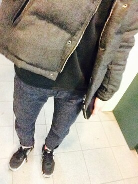 S Kさん（メンズ・177cm）の冬コーディネート