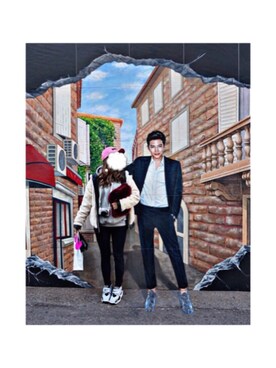 「STYLENANDA」｜m i k uさん（レディース・157cm）の冬コーディネート