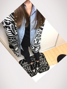 naaさん（レディース・159cm）の冬コーディネート