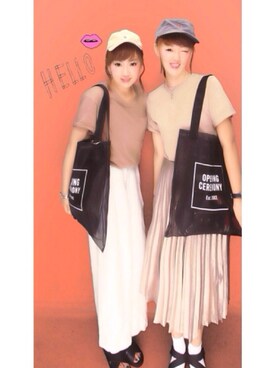 yujaronさん（レディース・156cm）の春コーディネート