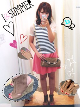 yukichinさん（レディース・167cm）の夏コーディネート