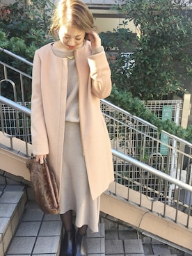 「relume」｜JOURNAL STANDARD relume自由が丘店スタッフさん（レディース・158cm）の冬コーディネート