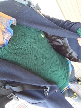 「あったかいんだから」｜「アイテム（ジャケット/アウター）」を使った、haruki.さん（メンズ・170cm）の冬コーディネート