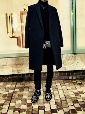 「CELINE（セリーヌ）のアイテム（その他アウター）」を使った、Masahiroさん（メンズ・168cm）の夏コーディネート