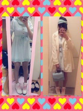 「LIZ LISA（リズリサ）のアイテム（その他アウター）」を使った、瀬戸さんさん（レディース・163cm）の春コーディネート
