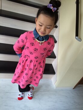 HAEさん（キッズ・110cm）の春コーディネート