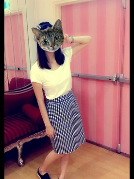 「PAZZO」｜「アイテム（その他）」を使った、DeeDeeさん（レディース・170cm）の夏コーディネート