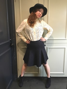 「RAWLIFE（ロウライフ）のアイテム」を使った、ミサミサさん（レディース・160cm）の秋コーディネート