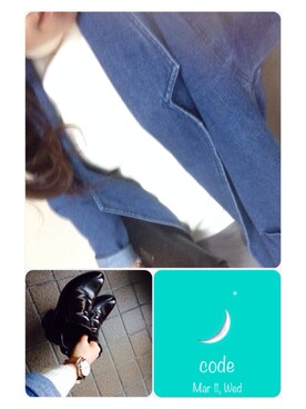 「アイテム（アナログ腕時計、ピンク系）」を使った、ｍａｎａさん（レディース・152cm）の春コーディネート