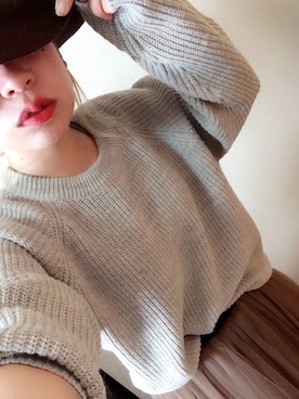 「in this life（インディスライフ）のアイテム」を使った、なるちゃんさん（レディース・152cm）の秋コーディネート