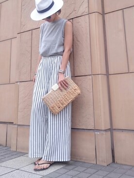 acco.mamaさん（レディース・160cm）の夏コーディネート