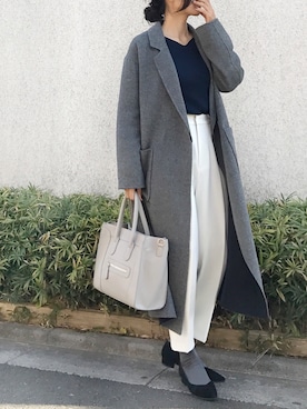 acco.mamaさん（レディース・160cm）の冬コーディネート