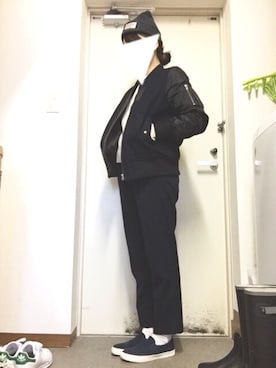 Marさん（レディース・161cm）の冬コーディネート