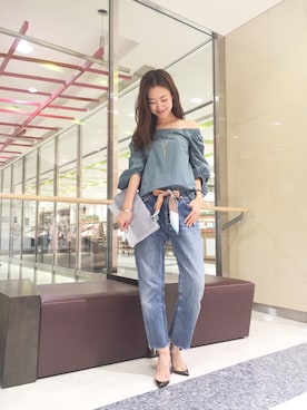 「Rick & Roy（リック アンド ロイ）のアイテム」を使った、DouDou_serikaさん（レディース・167cm）の夏コーディネート