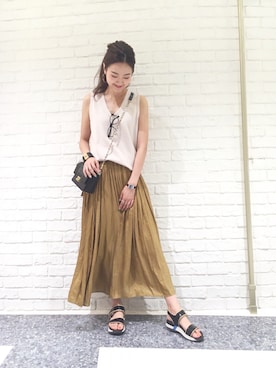 DouDou_serikaさん（レディース・167cm）の夏コーディネート