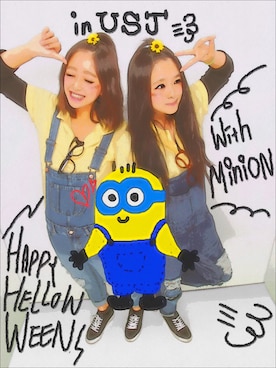 「halloween」｜@nanaさん（レディース・154cm）の秋コーディネート