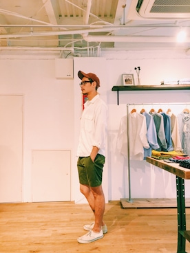 「 ショーツ」｜DIGUPPERさん（メンズ・178cm）の夏コーディネート