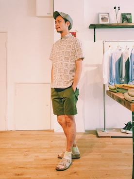 「 ショーツ」｜DIGUPPERさん（メンズ・178cm）の夏コーディネート