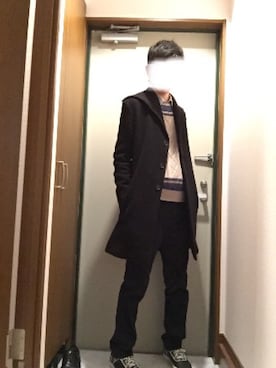 「マルジェラ」｜「アイテム（その他アウター）」を使った、kizokさん（メンズ・176cm）の冬コーディネート