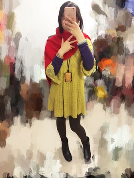 「made in HEAVEN（メイドインヘブン）のアイテム（ジャケット/アウター）」を使った、Malanさん（レディース・158cm）の春コーディネート