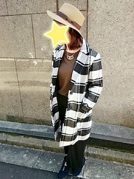 「K（陶芸）（ケイ）のアイテム」を使った、kahoさん（レディース・165cm）の冬コーディネート