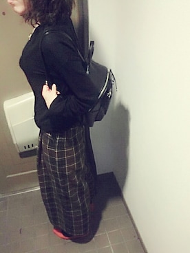 「K（陶芸）（ケイ）のアイテム」を使った、kahoさん（レディース・165cm）の冬コーディネート