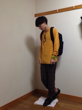 にわさん（メンズ・163cm）の秋コーディネート