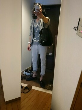 野﨑さん(メンズ・171cm)の夏コーディネート