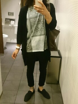 野﨑さん(メンズ・171cm)の夏コーディネート