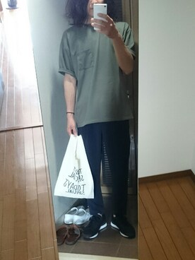 「CIBONE（シボネ）のアイテム」を使った、野﨑さん（メンズ・171cm）の夏コーディネート