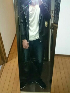 野﨑さん(メンズ・171cm)の春コーディネート