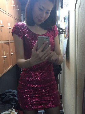 「H&Hのアイテム」を使った、takakoさん（レディース・160cm）の冬コーディネート