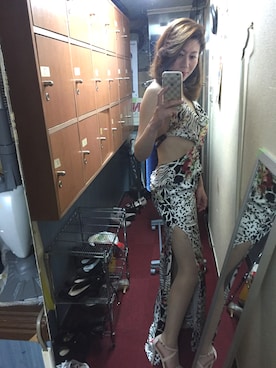 「H&Hのアイテム」を使った、takakoさん（レディース・160cm）の春コーディネート