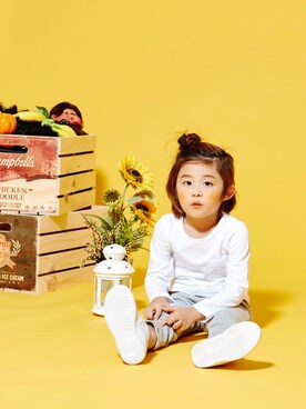 子供服ワッツアップストアさんのコーディネート