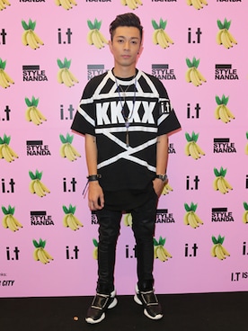 「KKXX」｜ITisinspirationさん（メンズ・183cm）の夏コーディネート