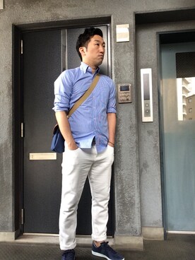 「AKM」｜「アイテム（アクセサリー）」を使った、kazutaka nagaiさん（メンズ・172cm）の夏コーディネート