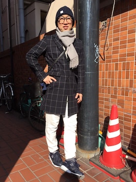 kazutaka nagaiさん（メンズ・172cm）の冬コーディネート