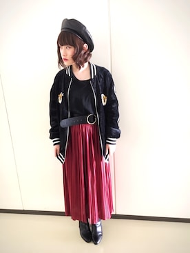 藤本麻緒（まおめろ）さんのコーディネート
