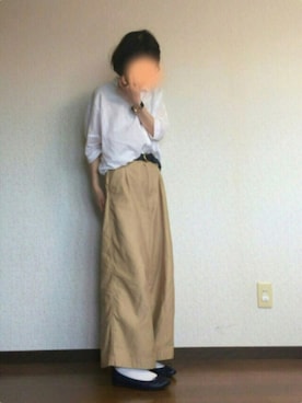 「IL BISONTE（イルビゾンテ）のアイテム」を使った、fufufuさん（レディース・160cm）の夏コーディネート