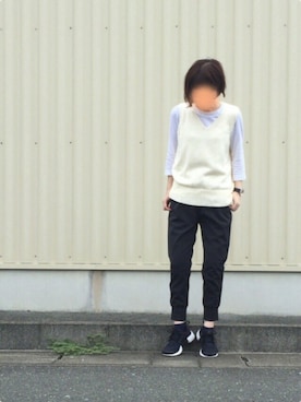 「DAN TOMIMATSU（ダントミマツ）のアイテム」を使った、fufufuさん（レディース・160cm）の秋コーディネート