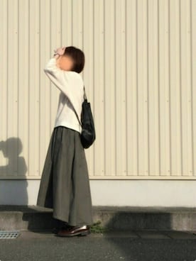 「BVLGARI（ブルガリ）のアイテム」を使った、fufufuさん（レディース・160cm）の秋コーディネート