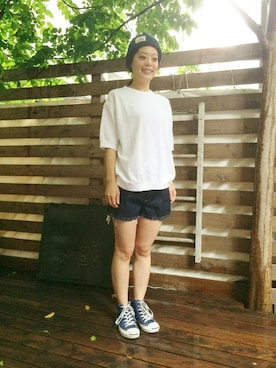 tomoeさん（レディース・161cm）の夏コーディネート
