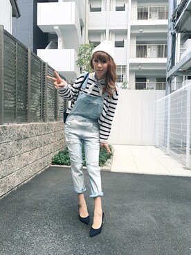 「D-ID（ディーアイディー）のアイテム」を使った、blackvanillaさん（レディース・160cm）の春コーディネート