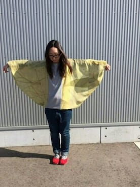 「アイテム（ソックス/靴下、その他）」を使った、mayumiさん（レディース・161cm）の春コーディネート