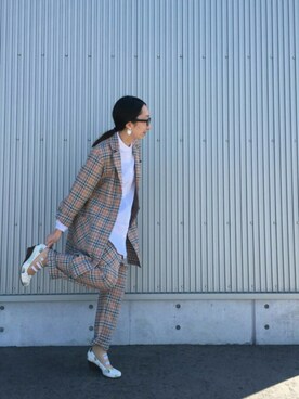 evoluir@kanazawa｜mayumi使用「proef（proef / PAS-Square イヤリング）」的時尚穿搭