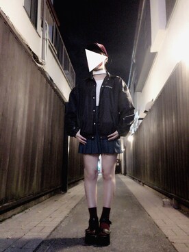 「寒いです」｜ゆみこさん（レディース・157cm）の秋コーディネート