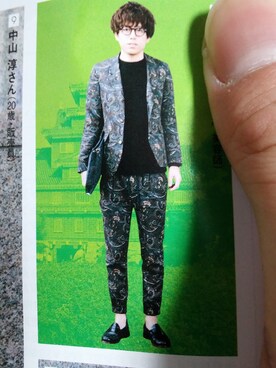 つっしーさん(メンズ・174cm)の春コーディネート